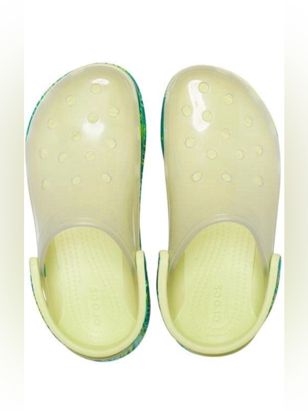 Crocs Classic Bae Clog Tropical Green | Women’s 10 Platform brand new with box - Picture 4 of 12